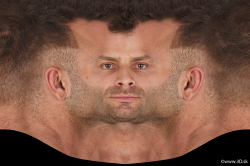 Male head texture